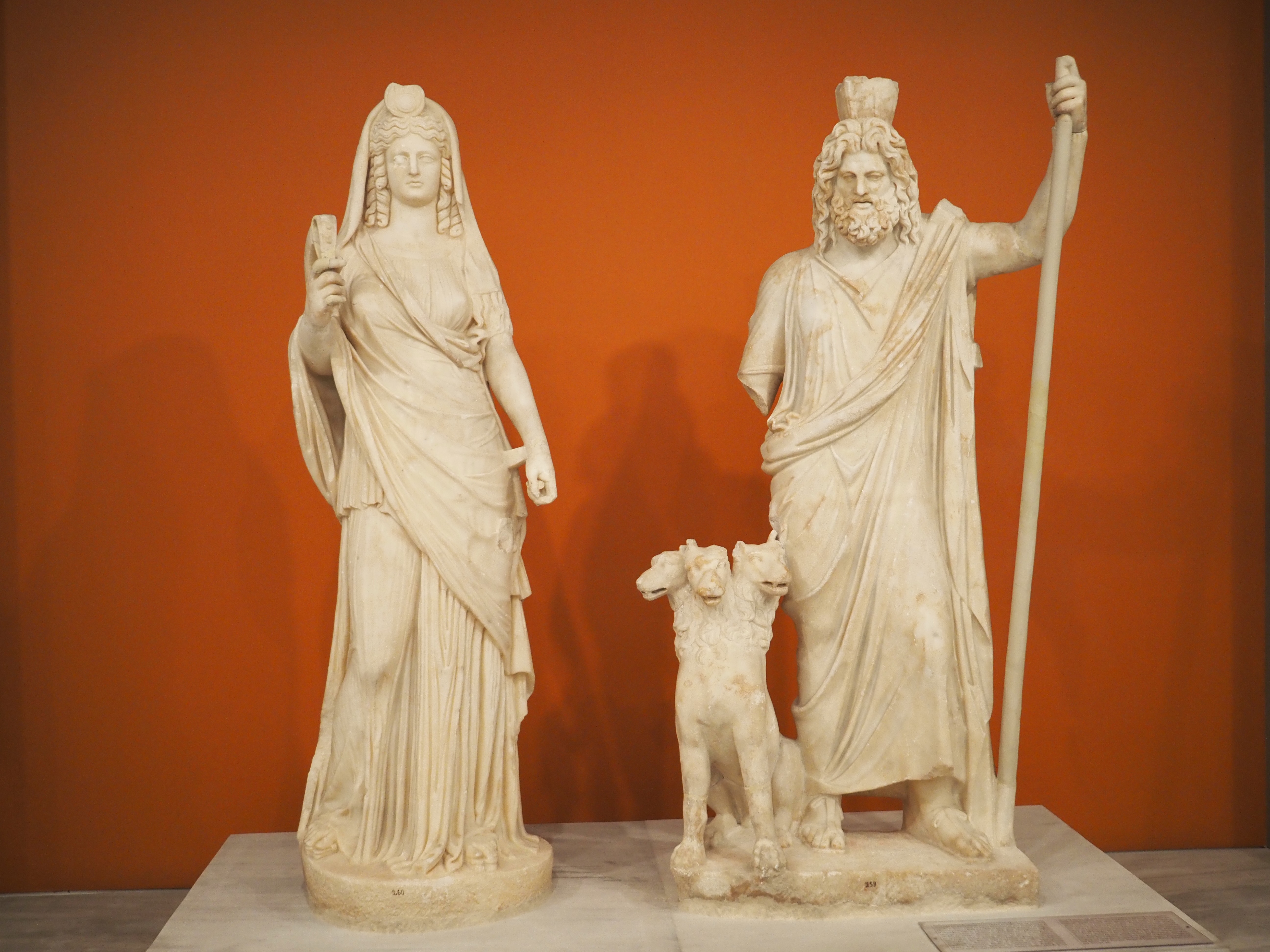 哈得斯与珀耳塞福涅雕像